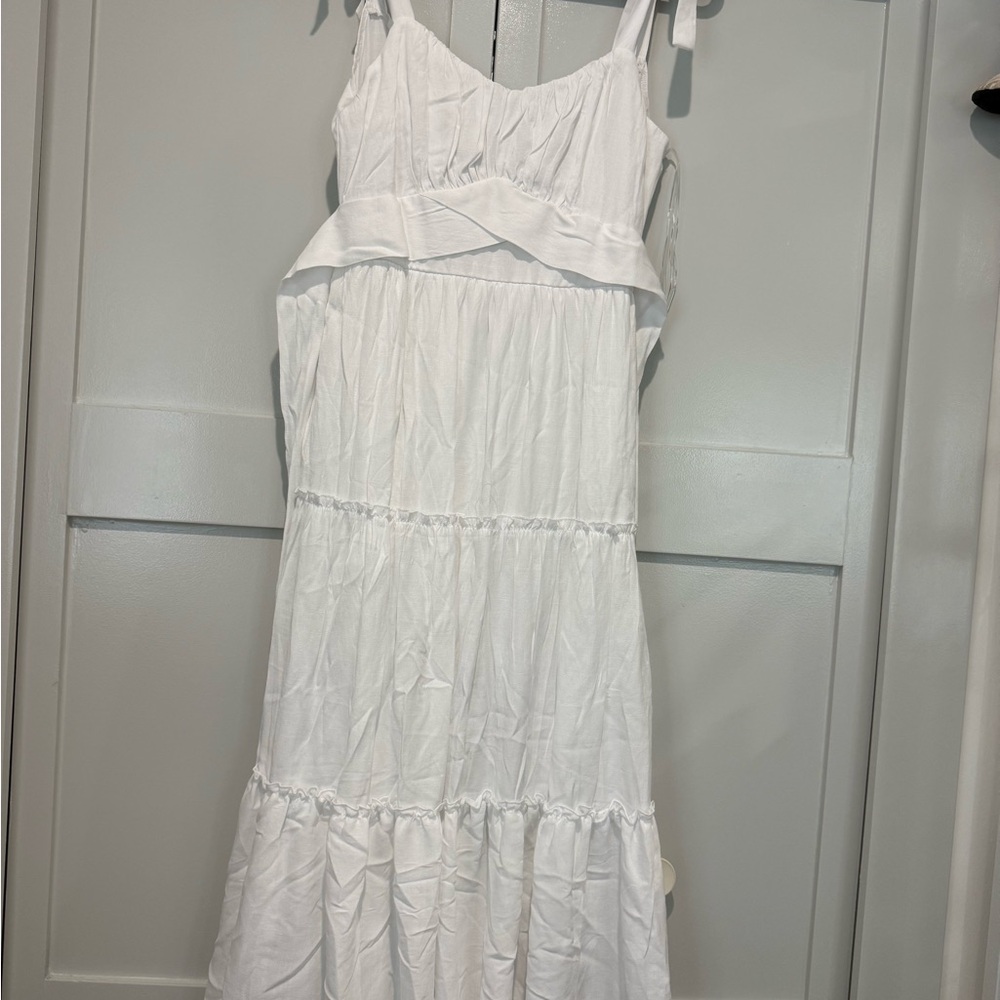 Trixxi White Maxi Dress